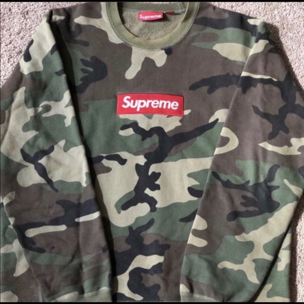 Supreme box logo crewneck